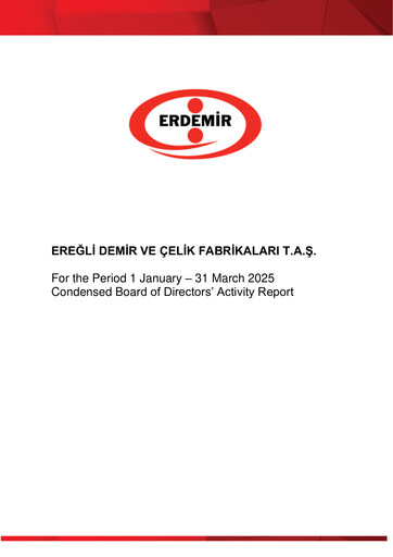 Vorschaubild Erdemir Quartalsbericht 2025-q1