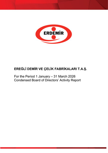 Miniature Erdemir Rapport trimestriel 2026-q1