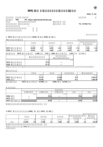 Miniature Maruzen Rapport trimestriel 2026-q1