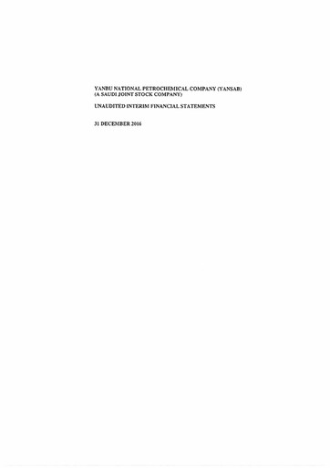 Thumbnail Yanbu National Petrochemical Financial Statement 2016