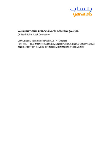 Thumbnail Yanbu National Petrochemical Financial Statement 2023-h1