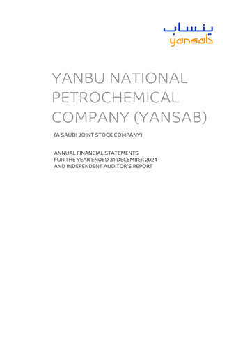 Thumbnail Yanbu National Petrochemical Financial Statement 2024