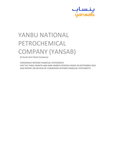 Thumbnail Yanbu National Petrochemical Financial Statement 2025-9m