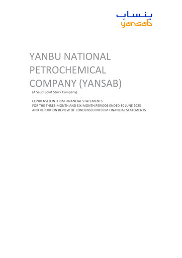 Thumbnail Yanbu National Petrochemical Financial Statement 2025-h1