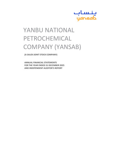 Thumbnail Yanbu National Petrochemical Financial Statement 2025