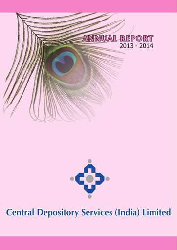 Thumbnail CDSL Annual Report 2013-2014