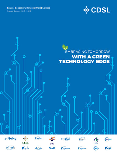 Thumbnail CDSL Annual Report 2017-2018