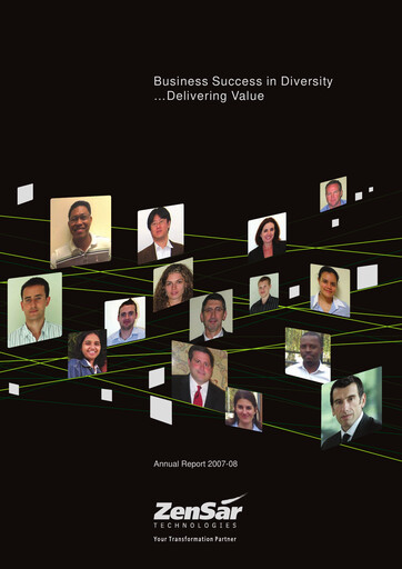 Thumbnail Zensar Annual Report 2007-2008