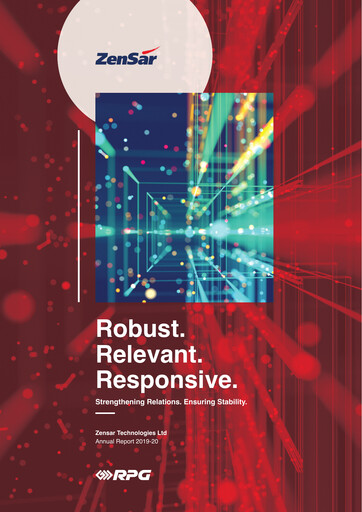Thumbnail Zensar Annual Report 2019-2020