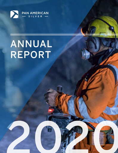 Thumbnail Pan American Silver
 Annual Report 2020