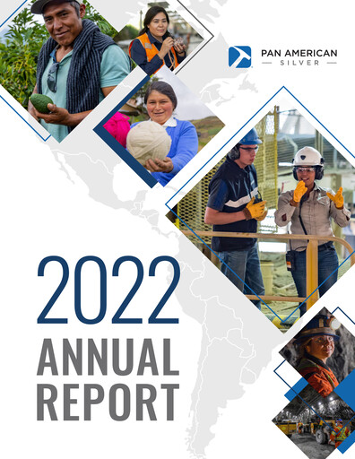 Thumbnail Pan American Silver
 Annual Report 2022