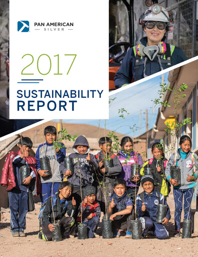 Thumbnail Pan American Silver
 Sustainability Report 2017