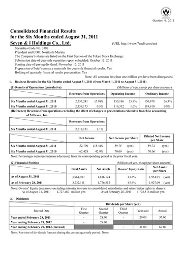 Thumbnail 7-Eleven Financial Statement 2011-h1