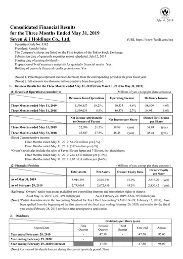 Thumbnail 7-Eleven Financial Statement 2019-q1