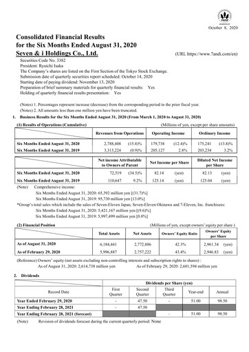 Thumbnail 7-Eleven Financial Statement 2020-h1