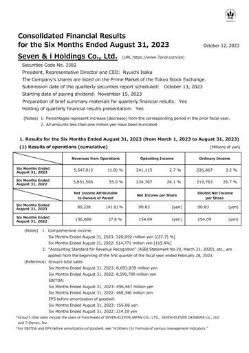 Thumbnail 7-Eleven Financial Statement 2023-h1