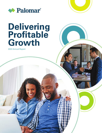 Thumbnail Palomar Holdings Annual Report 2022