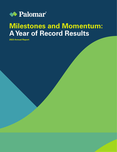 Thumbnail Palomar Holdings Annual Report 2023