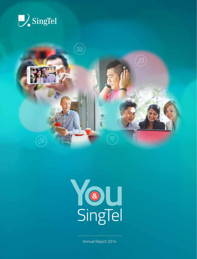 Miniature Singtel Rapport annuel 2014