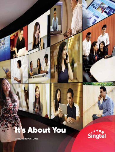 Miniature Singtel Rapport annuel 2015