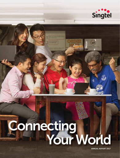 Miniature Singtel Rapport annuel 2017