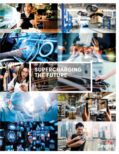 Miniature Singtel Rapport annuel 2020