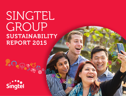 Thumbnail Singtel Sustainability Report 2015