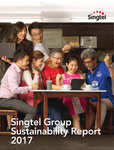 Thumbnail Singtel Sustainability Report 2017
