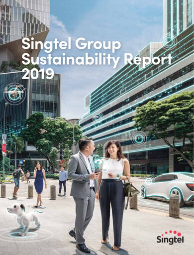 Thumbnail Singtel Sustainability Report 2019