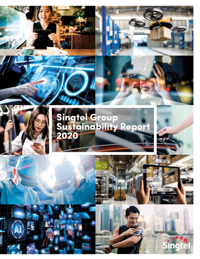 Thumbnail Singtel Sustainability Report 2020