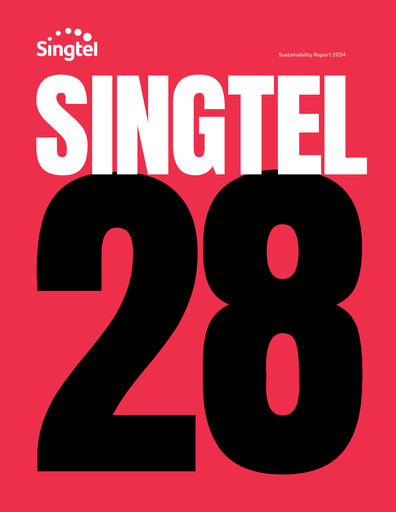 Thumbnail Singtel Sustainability Report 2024