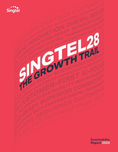 Thumbnail Singtel Sustainability Report 2025