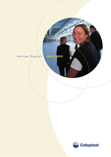 Thumbnail Coloplast Annual Report 2001-2002