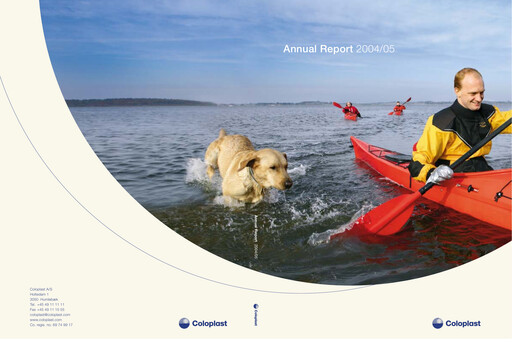 Thumbnail Coloplast Annual Report 2004-2005