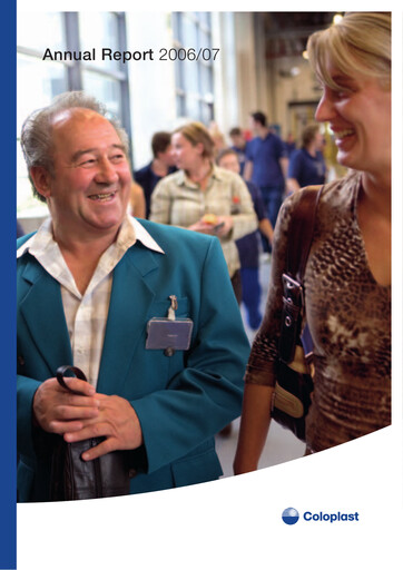 Thumbnail Coloplast Annual Report 2006-2007