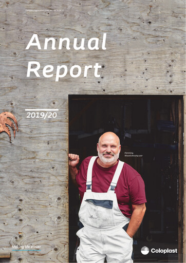 Thumbnail Coloplast Annual Report 2019-2020