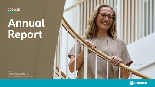 Thumbnail Coloplast Annual Report 2024-2025