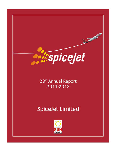 Thumbnail SpiceJet
 Annual Report 2011-2012