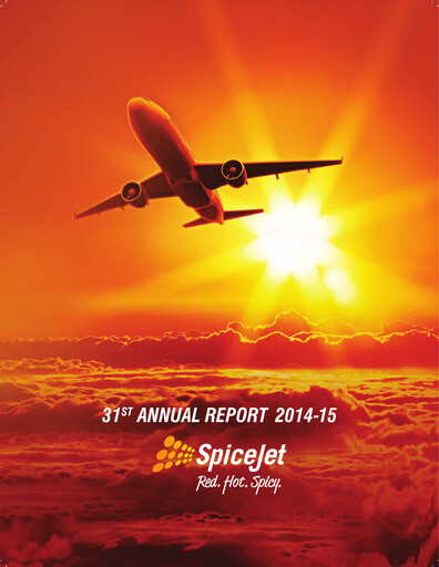 Thumbnail SpiceJet
 Annual Report 2014-2015
