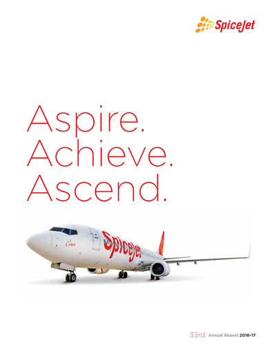Thumbnail SpiceJet
 Annual Report 2016-2017