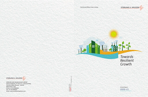 Thumbnail sterling & wilson solar Annual Report 2020-2021