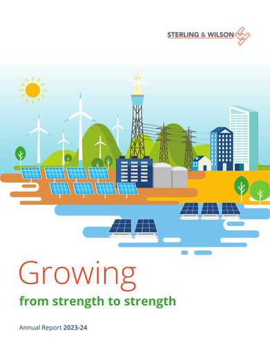 Thumbnail sterling & wilson solar Annual Report 2023-2024