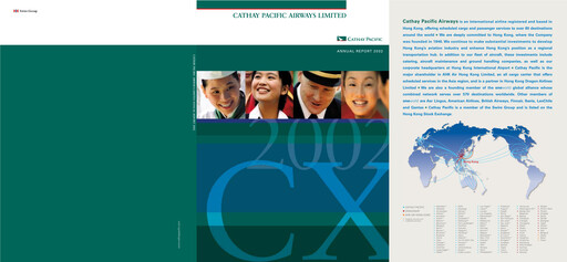 Thumbnail Cathay Pacific
 Annual Report 2002