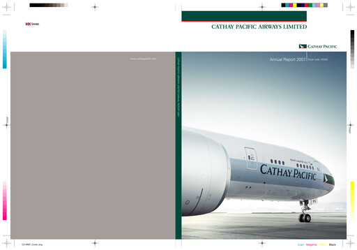 Thumbnail Cathay Pacific
 Annual Report 2007