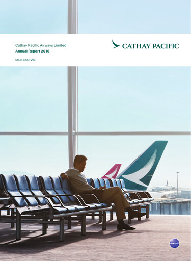 Thumbnail Cathay Pacific
 Annual Report 2016