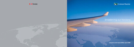 Miniature Cathay Pacific
 Rapport de durabilité 2006