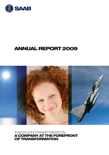 Thumbnail SAAB AB Annual Report 2009