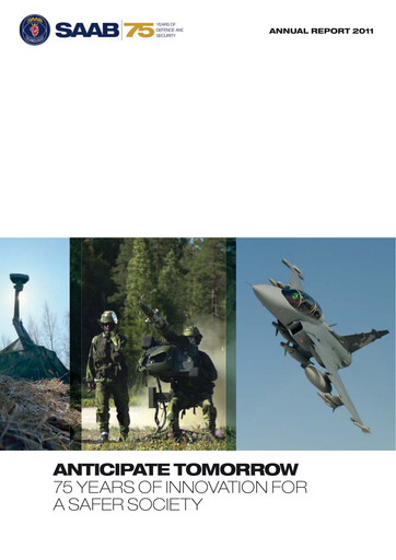 Thumbnail SAAB AB Annual Report 2011