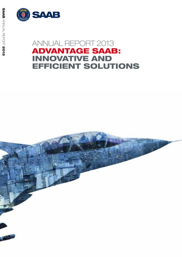Thumbnail SAAB AB Annual Report 2013