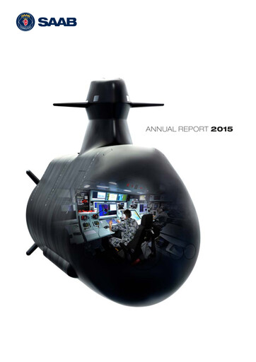 Thumbnail SAAB AB Annual Report 2015